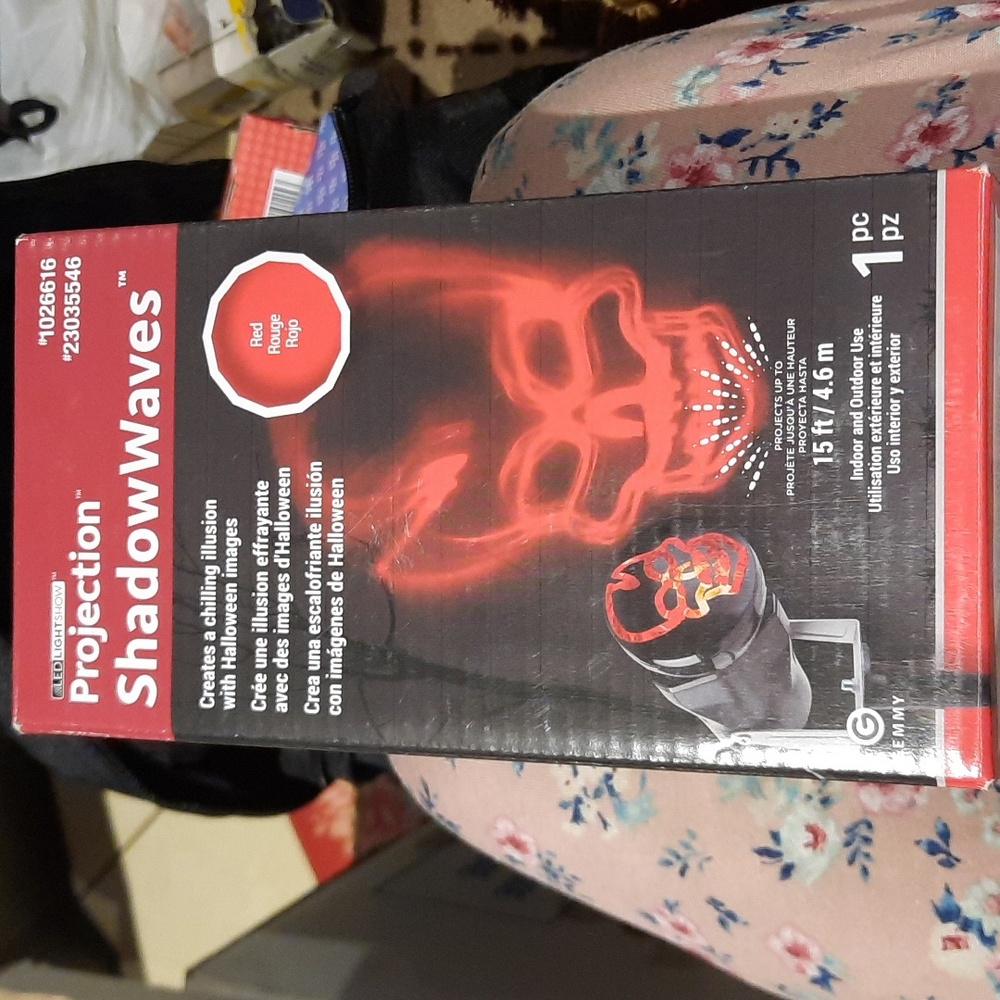 🧙‍♀️ NIB HALLOWEEN 🎃 SPOOKY 👻SHADOW WAVES LED lightshow Projects up to 15FT